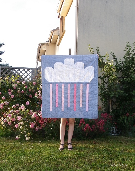 baby quilt rainy days