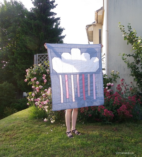 baby quilt rainy days