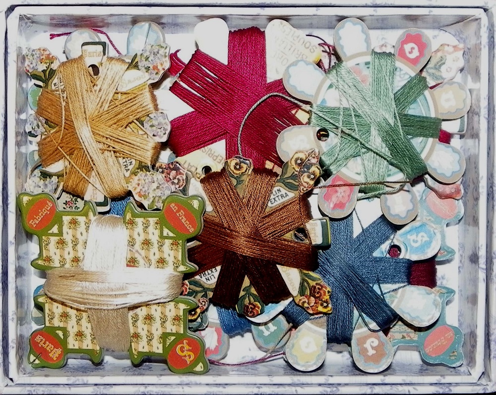 collection de cartes à fils Sajou