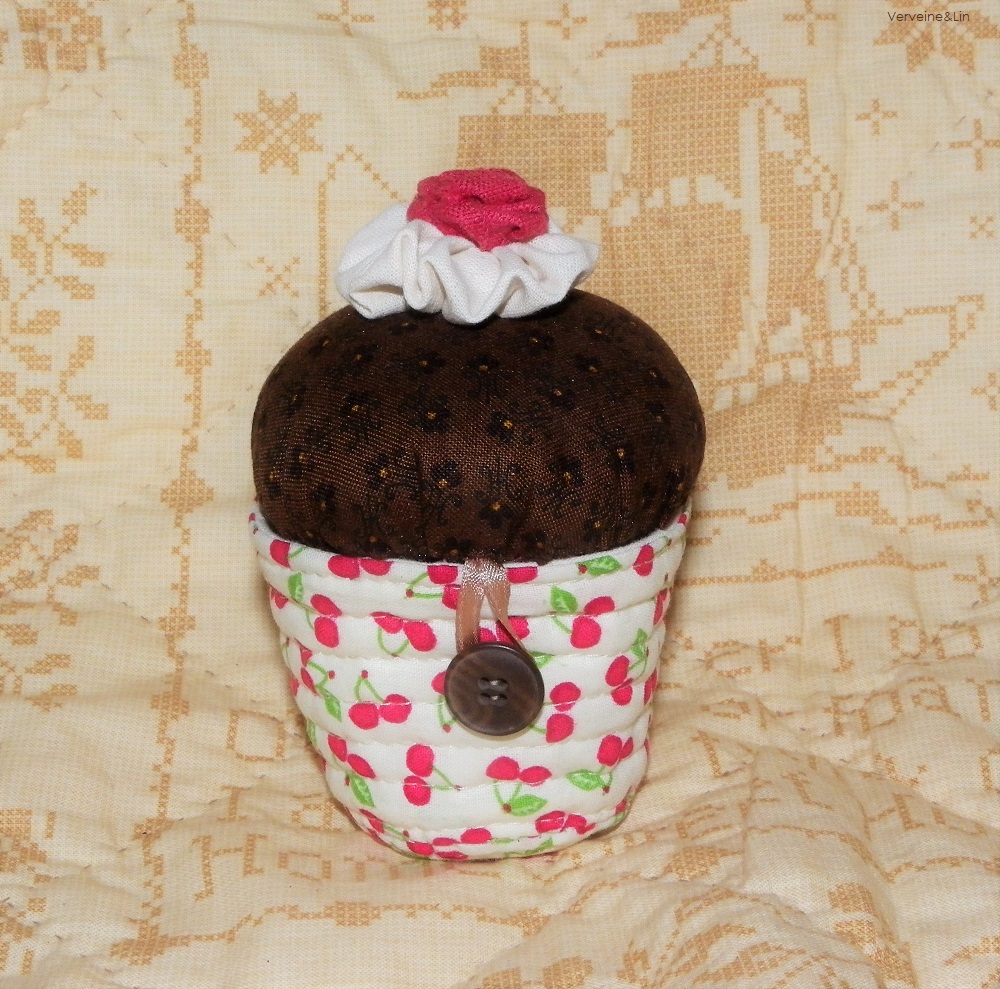 boite cupcake tissu