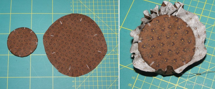 coudre un cupcake en tissu