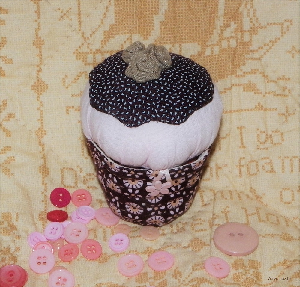 boite cupcake tissu
