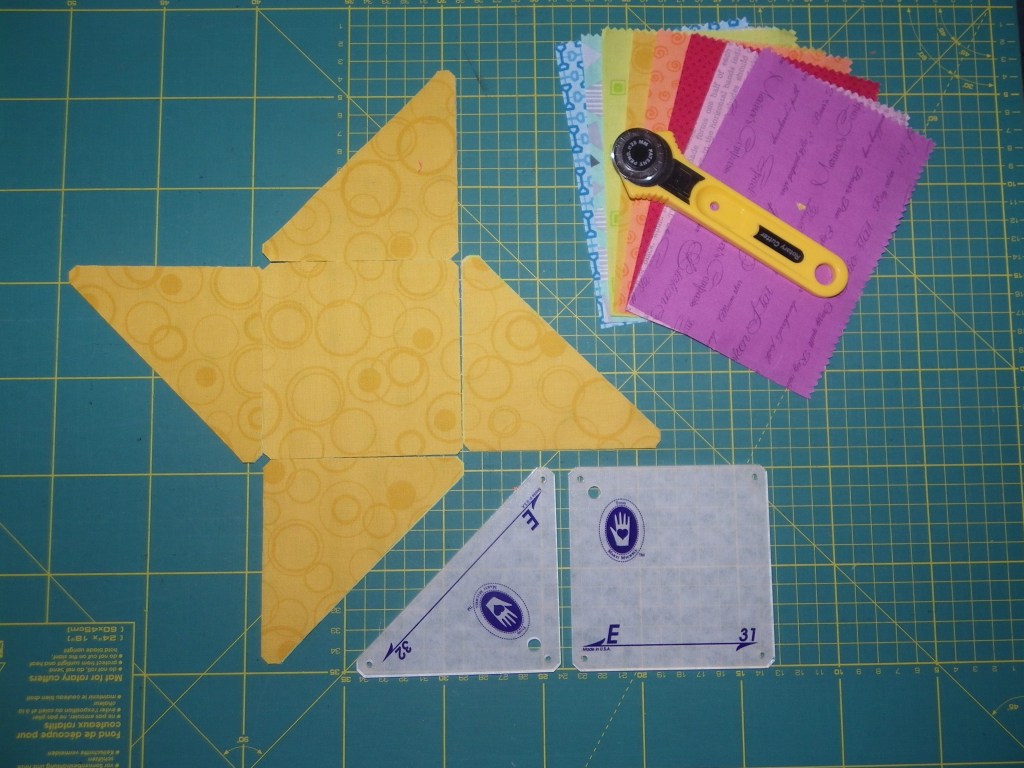 friendship star avec gabarits de Marti Michell