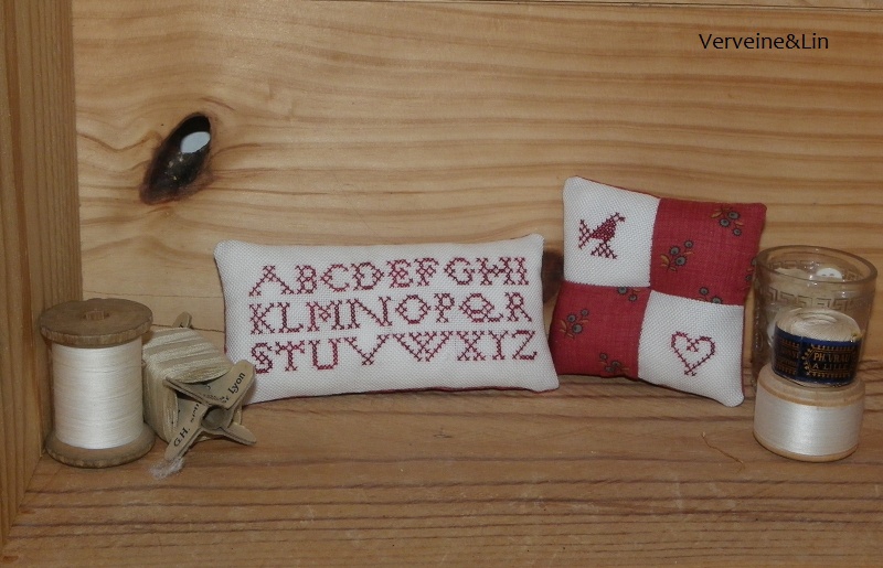 abécédaire vintage au point compté