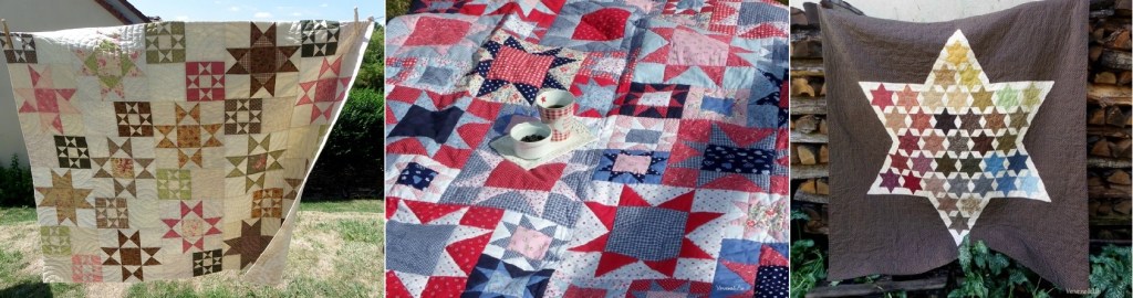 collection de courtepointes étoiles