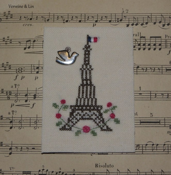 broderie tour Eiffel