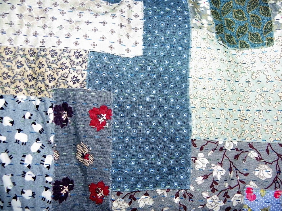 kantha stitching
