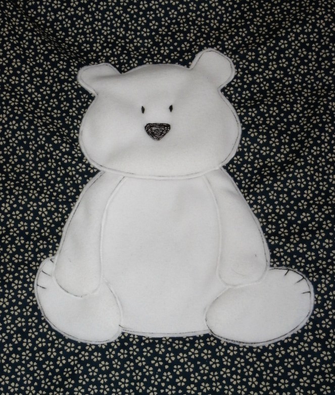 appliqué Ours en polaire