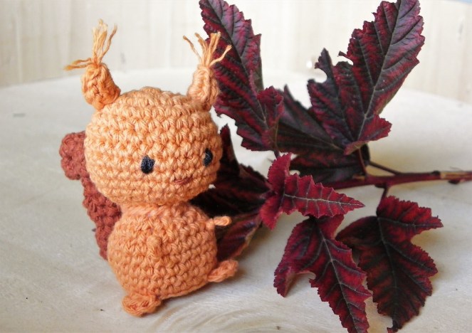 amigurumi écureuil