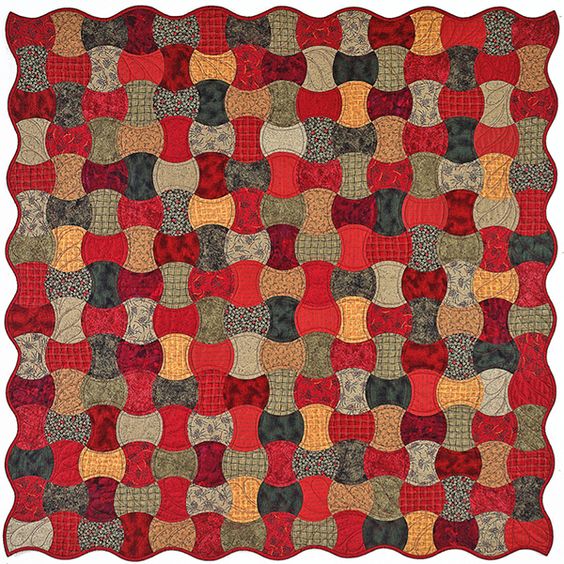 quilt apple core ou trognons de pommes 