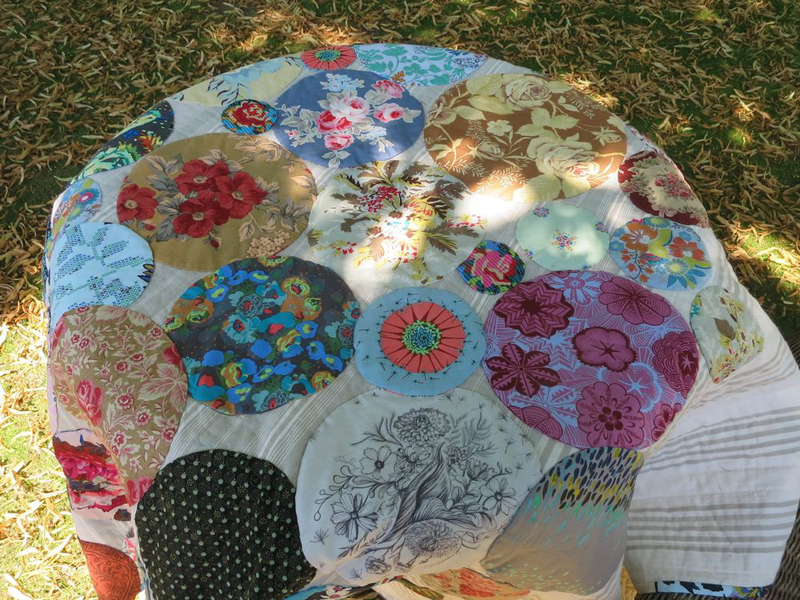 quilt bubbles rachael daisy par véronique La Masure