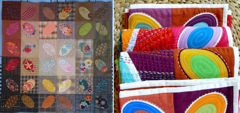 quilt Vasarely le fil à malice