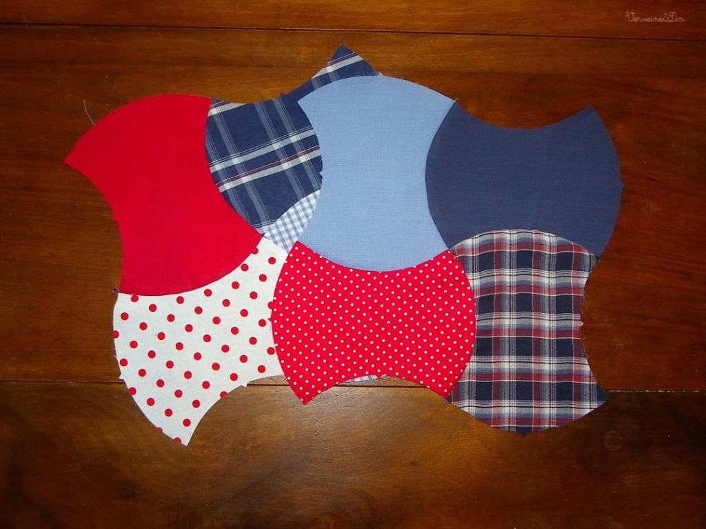 bloc de patchwork apple core Work in progress