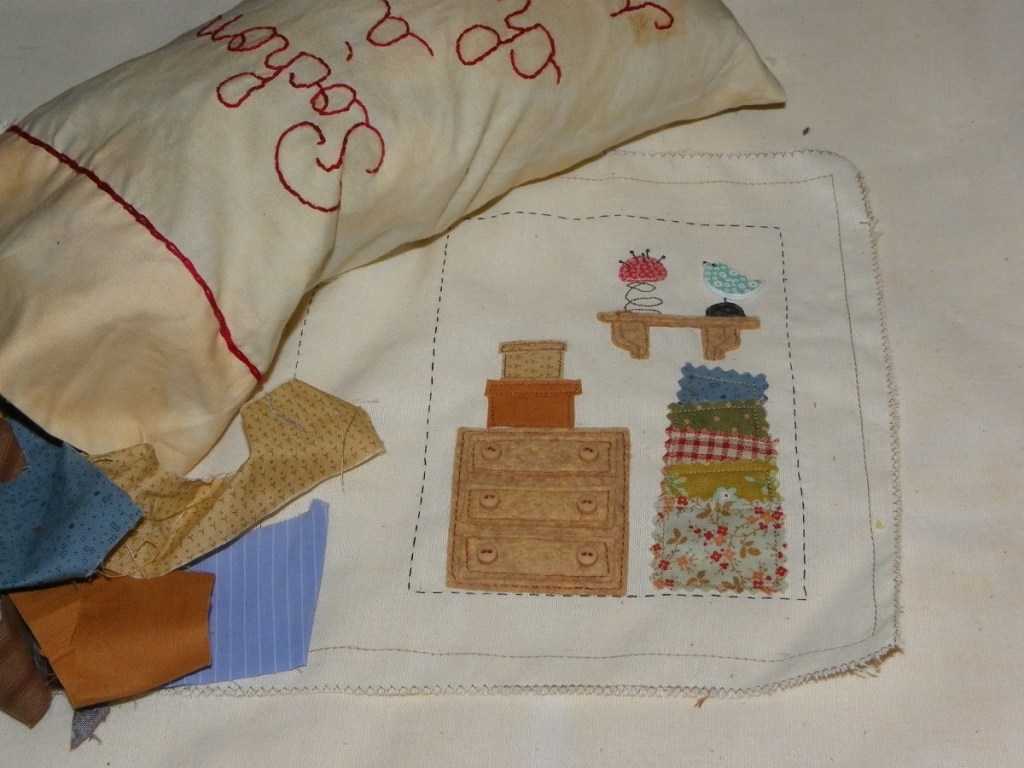 Livre textile Dans mon Atelier, page 1