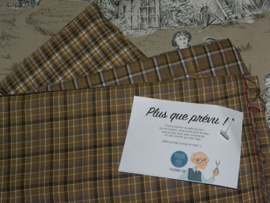 toile de jouy et tissus écossais