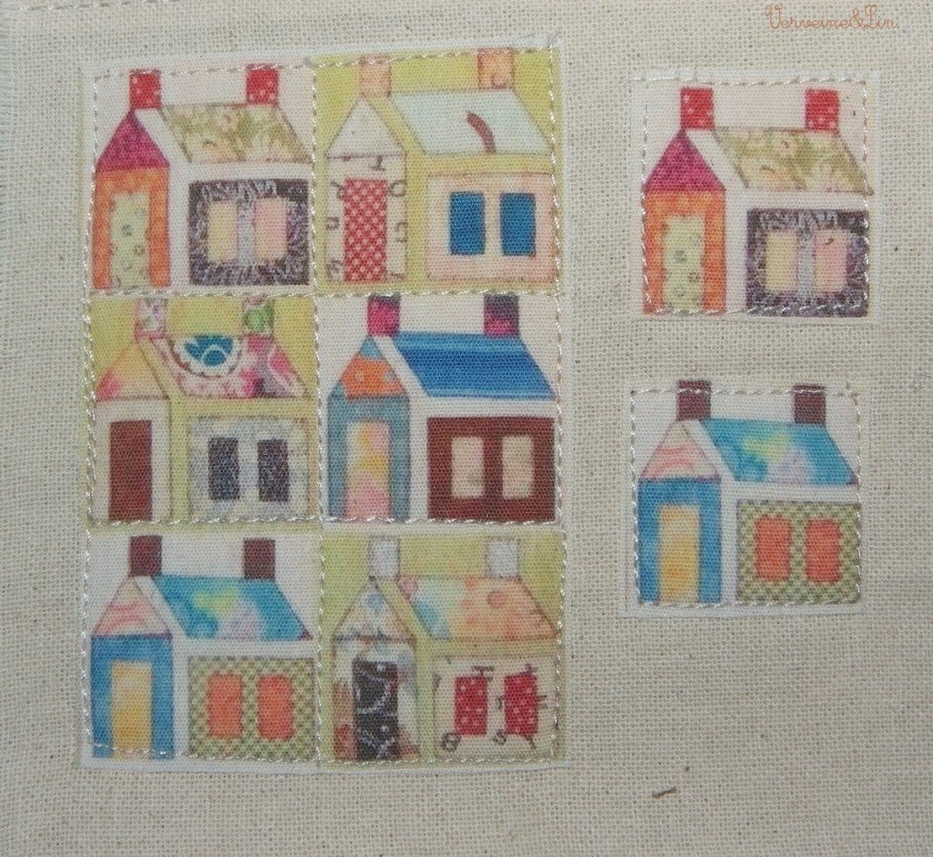 page de livre textile avec impression sur tissu
