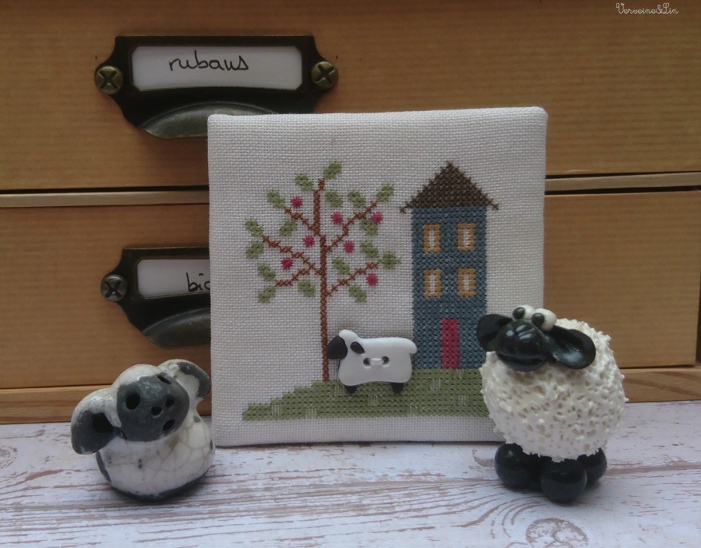 pinkeep au point compté avec bouton mouton