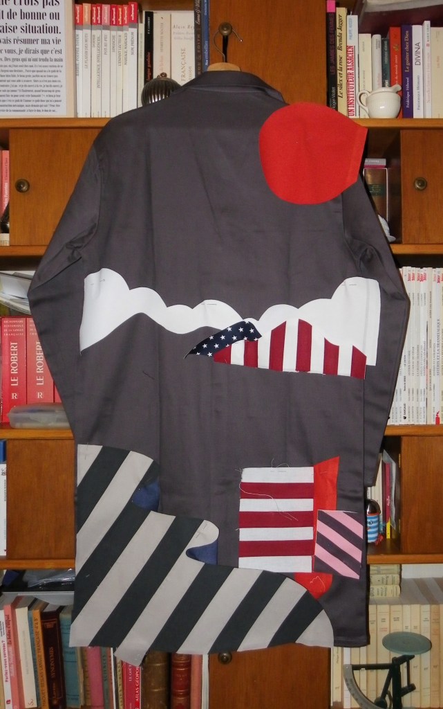 préparatifs appliqués de tissu pour biaude de gadzart