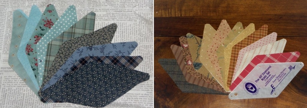 essais de couleurs pour l'étoile de bethléem ou étoile solitaire 