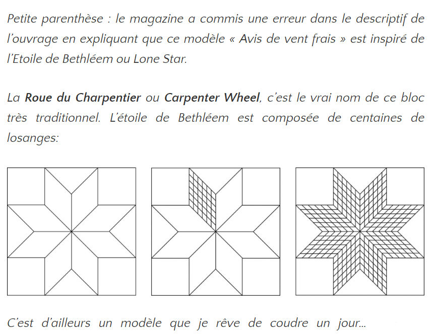 extrait de mon ancien blog