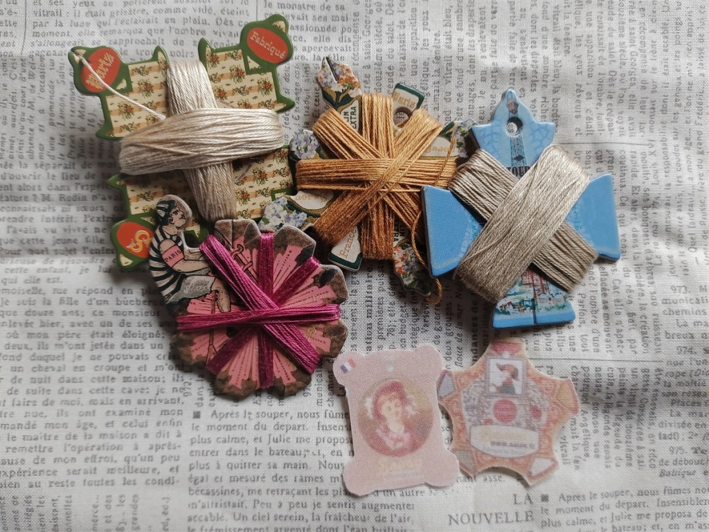 collection de cartes à fils Sajou