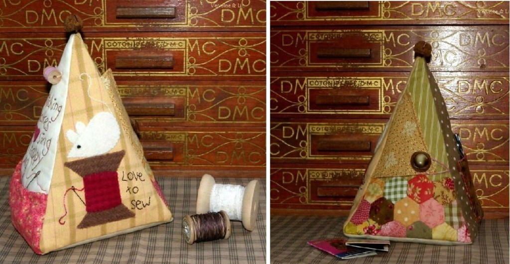 nécessaire de brodeuse en pyramide