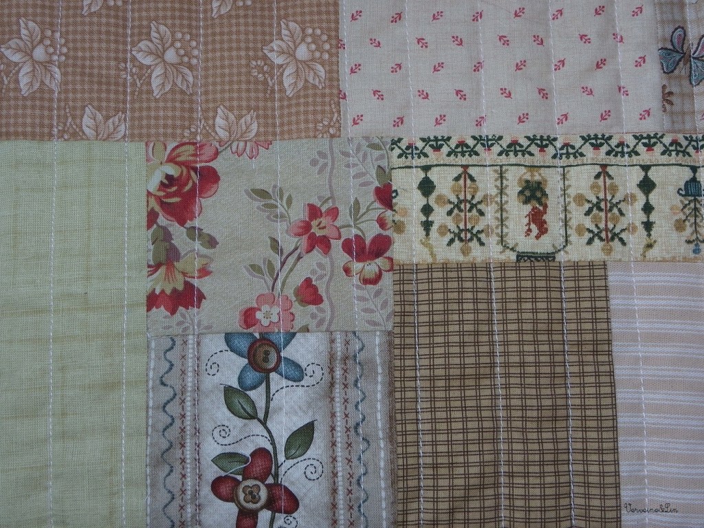 quilting à la machine 