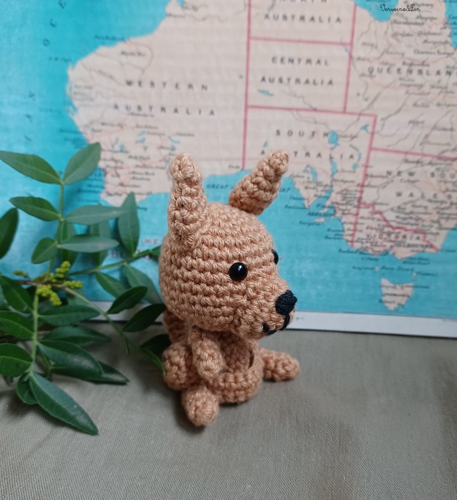amigurumi kangourou au crochet 