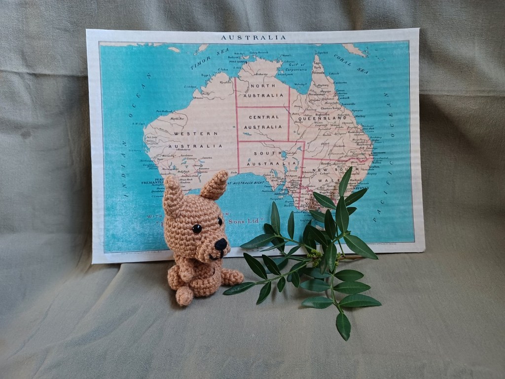 amigurumi kangourou au crochet 