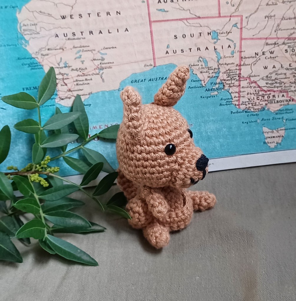 amigurumi kangourou au crochet 
