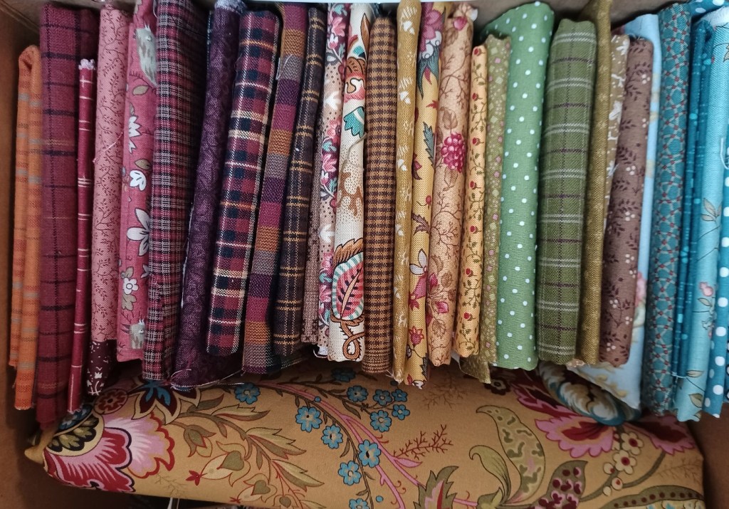 assortiment de tissus de reproduction