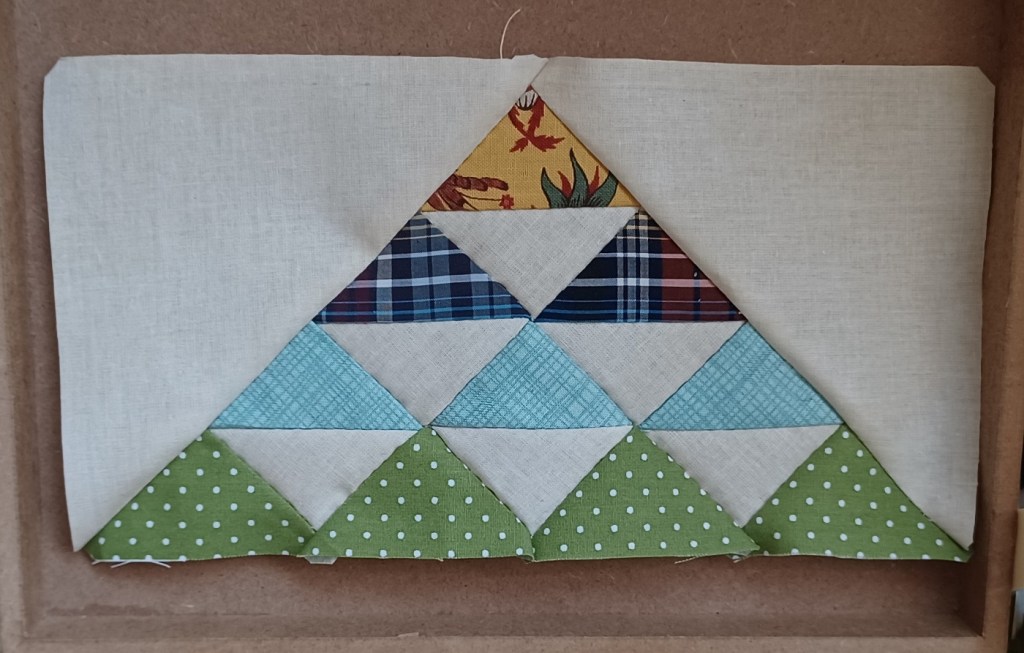 bloc vols d'oies multicolore