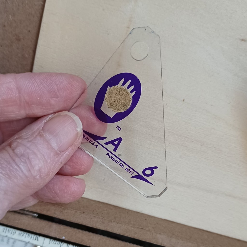 gabarit acrylique pour patchwork