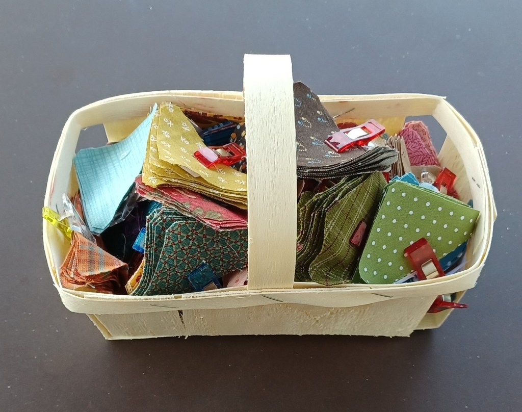 triangles multicolores pour blocs vols d'oies