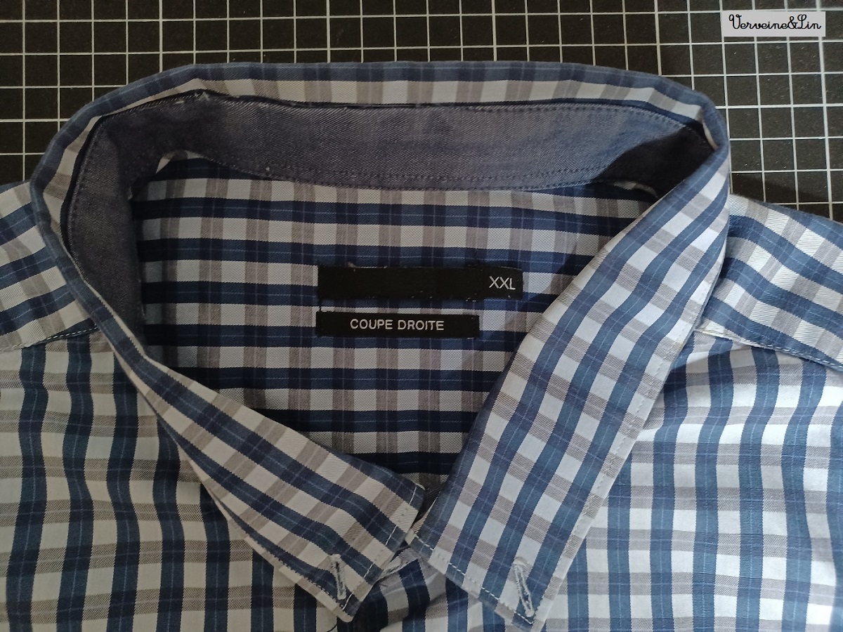 récupérer les chemises usagées pour faire du patchwork