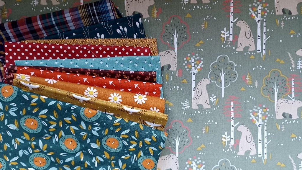 assortiment de tissu pour rag quilt 