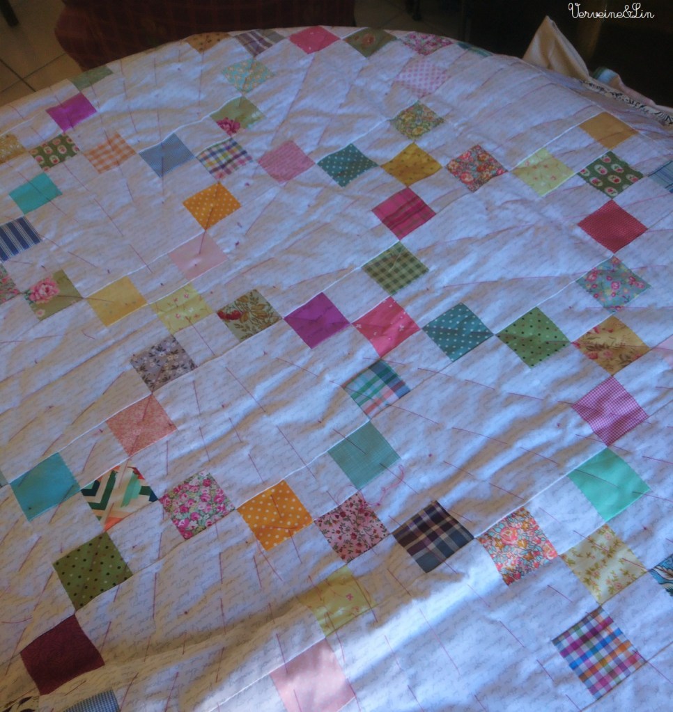 quilt irish chain scrappy 
