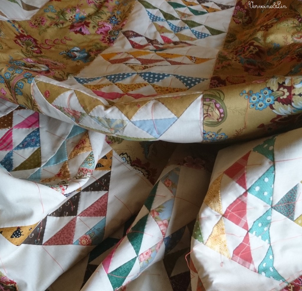 blocs vol d'oies multicolores scrappy