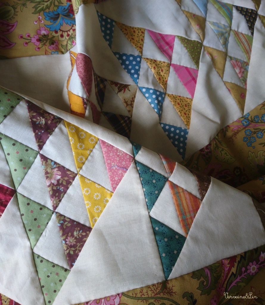 blocs vol d'oies multicolores scrappy