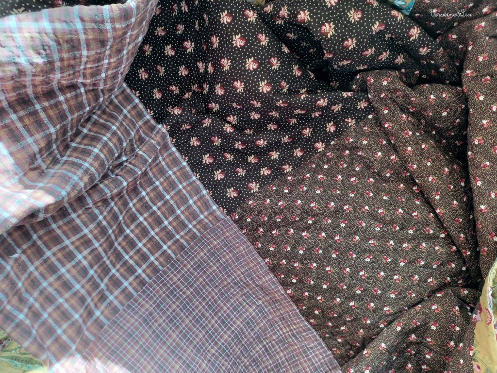 dos piécé d'un quilt 