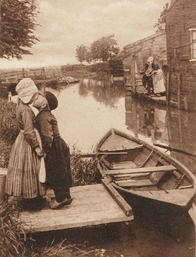 carte postale ancienne Pays-Bas