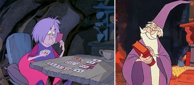 merlin l'enchanteur et madame mim