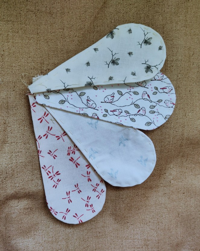 tissus neutres à faible contraste - low volum fabrics