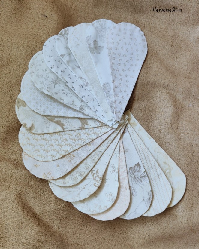 tissus neutres à faible contraste - low volum fabrics