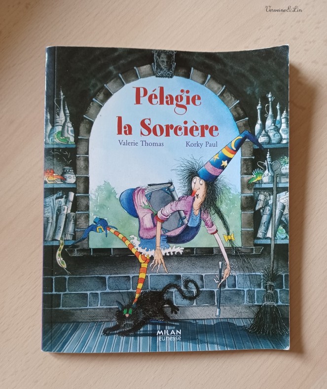 livre jeunesse Pélagie la sorcière