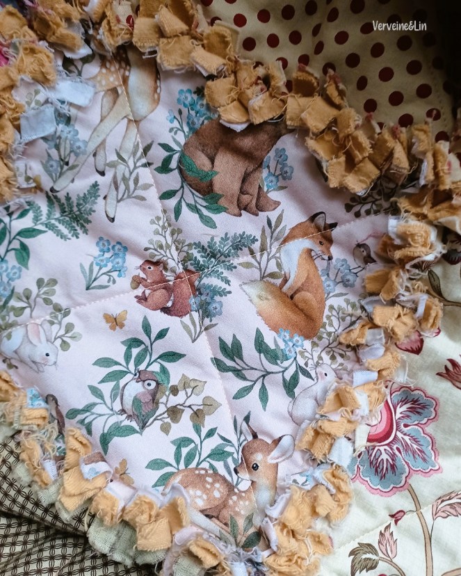 tissu animaux de la forêt