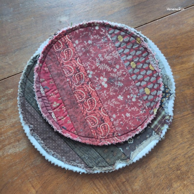 protections en patchwork pour les fonds de casseroles